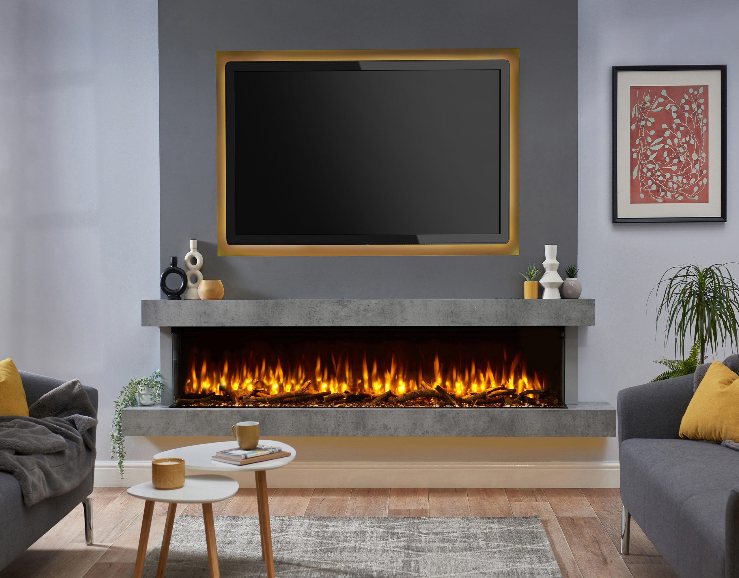 iRANGE i2000e Slimline Electric Fire - Image 2